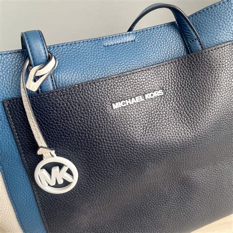 Michael Michael Kors Large Leather Gemma Colorblock Front 